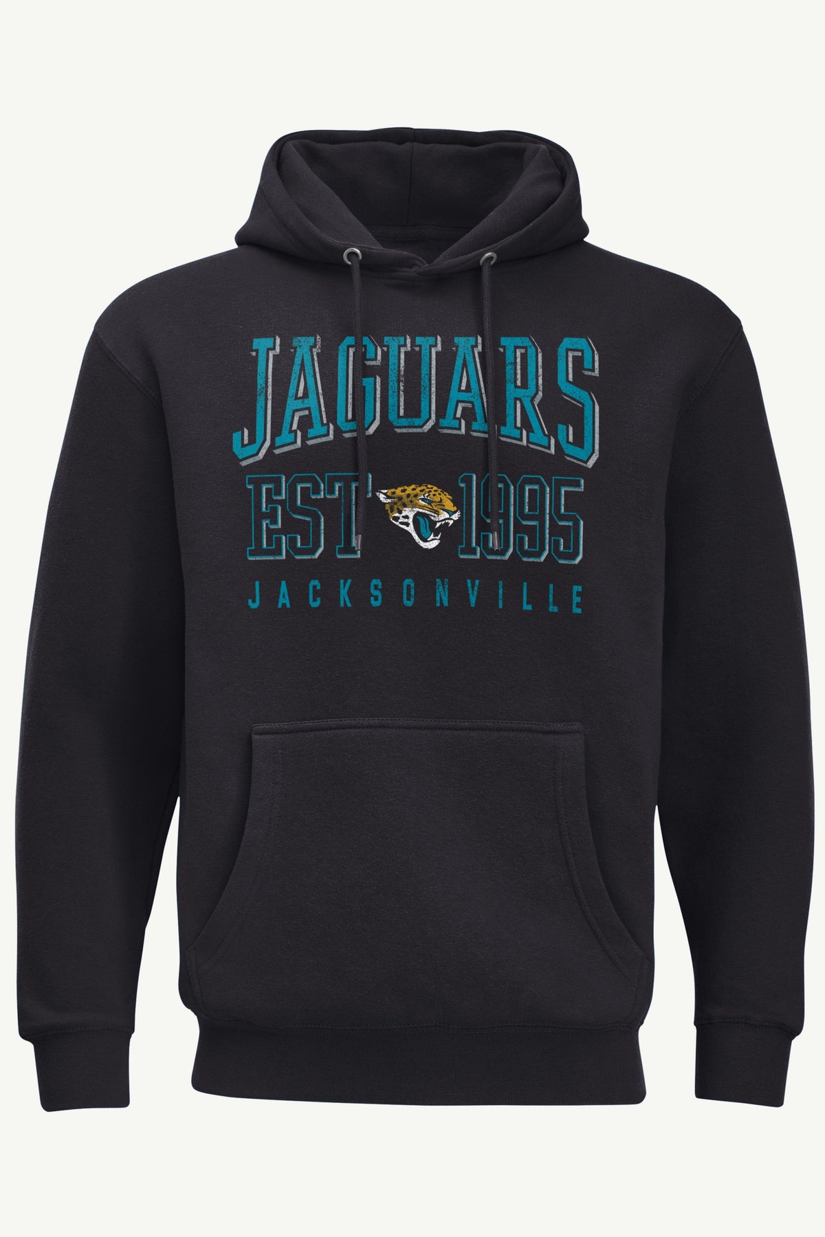 MENS JACKSONVILLE JAGUARS RETRO HOODIE - Black
