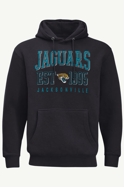 MENS JACKSONVILLE JAGUARS RETRO HOODIE - Black