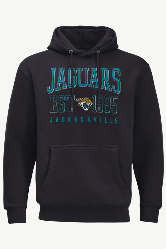 MENS JACKSONVILLE JAGUARS RETRO HOODIE - Black