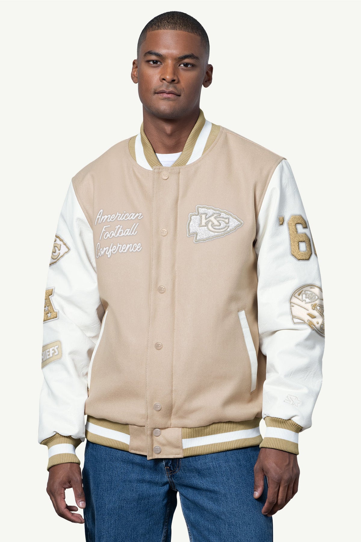 MENS KANSAS CITY CHIEFS VARSITY JACKET - Multi