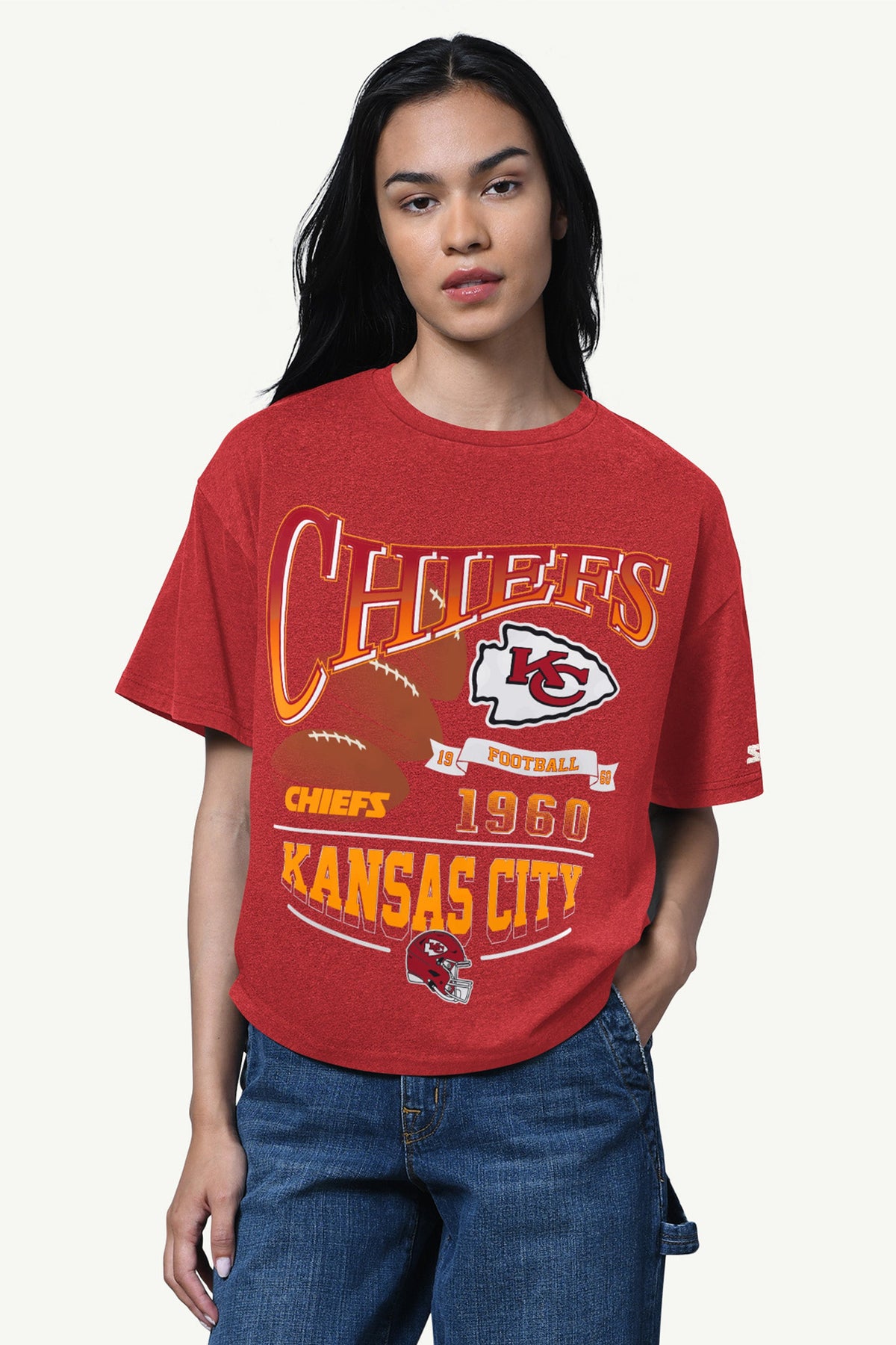 WOMENS KANSAS CITY CHIEFS HALL OF FAME T SHIRT - Starter
