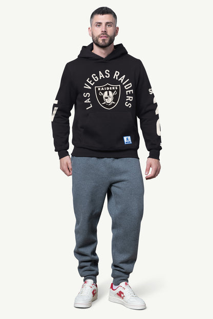 MENS LAS VEGAS RAIDERS HANDOFF FLEECE HOODIE - Starter