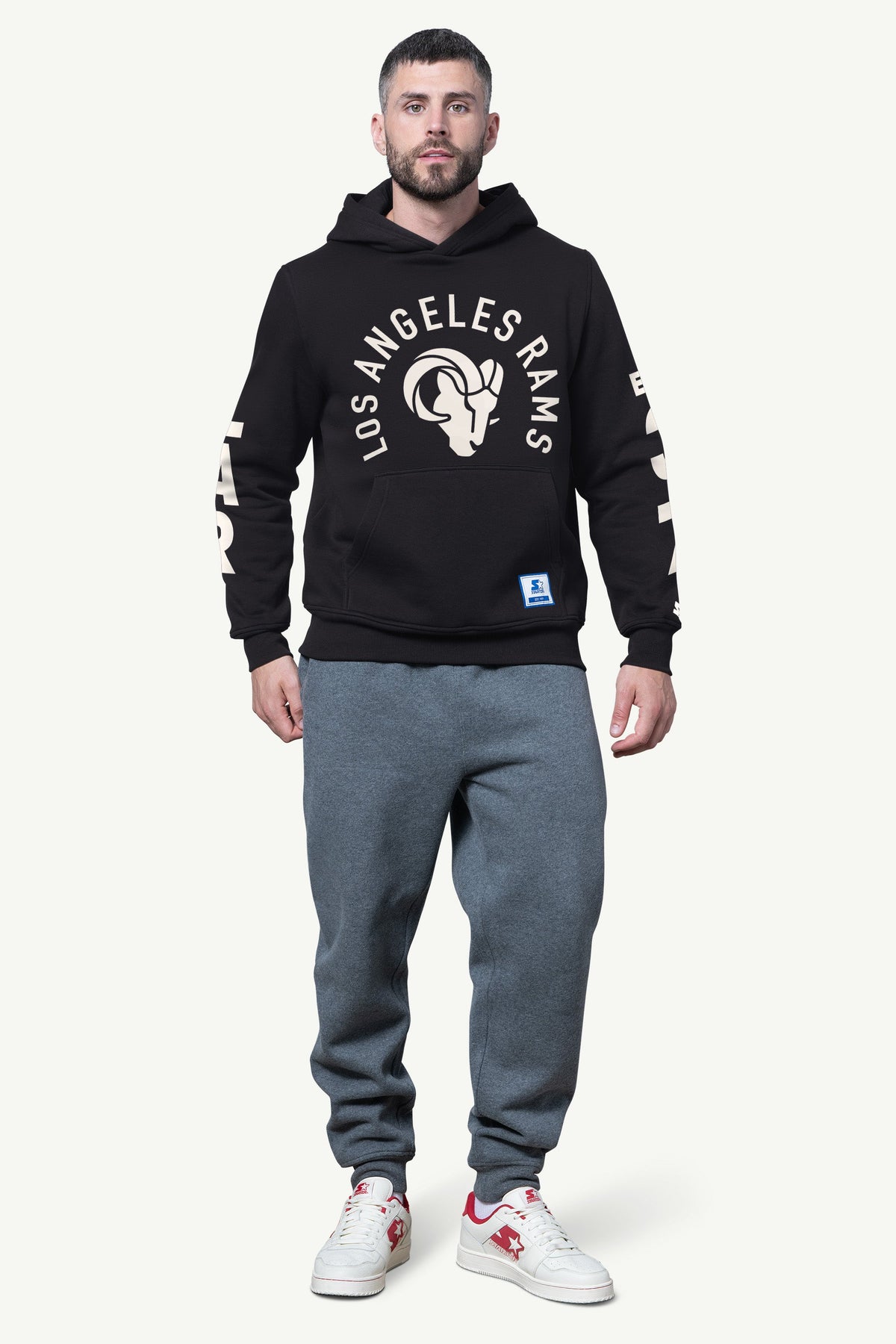 MENS LOS ANGELES RAMS HANDOFF FLEECE HOODIE - Starter