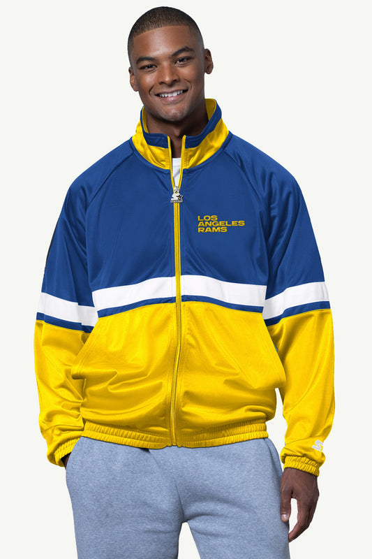 MENS LOS ANGELES RAMS TRACK JACKET - Multi