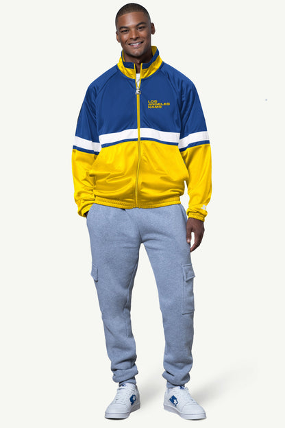 MENS LOS ANGELES RAMS TRACK JACKET - Multi