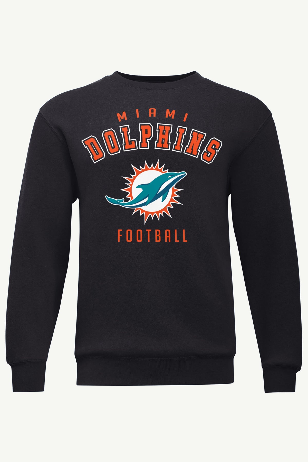 MENS MIAMI DOLPHINS SWEATSHIRT - Black
