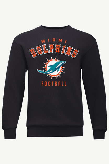 MENS MIAMI DOLPHINS SWEATSHIRT - Black