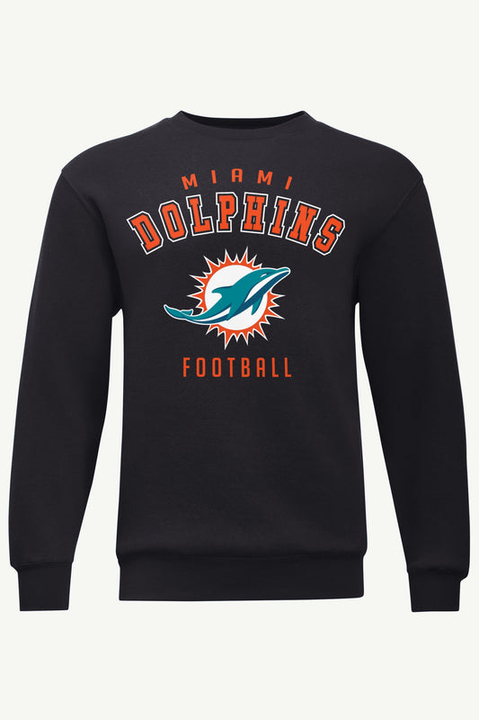 MENS MIAMI DOLPHINS SWEATSHIRT - Black