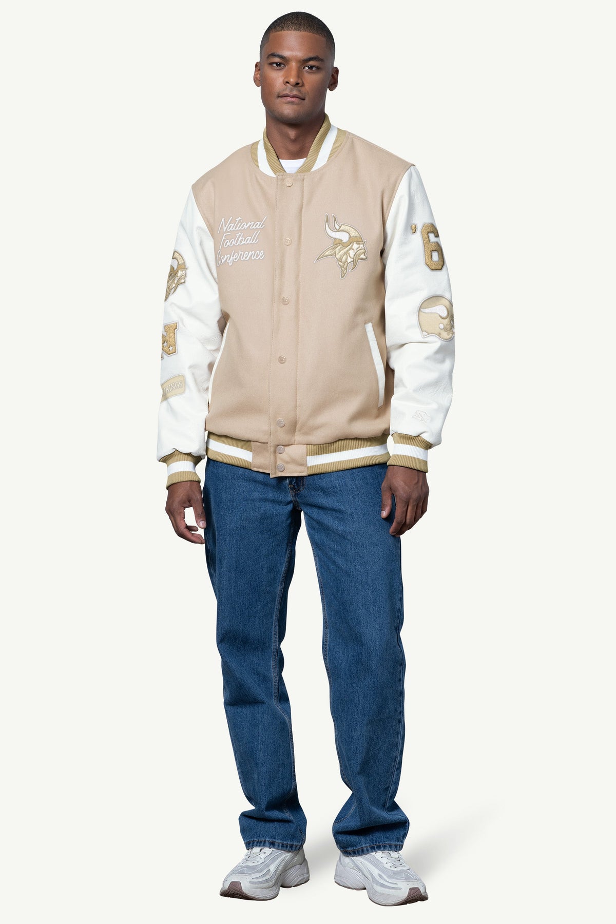 MENS MINNESOTA VIKINGS VARSITY JACKET - Multi