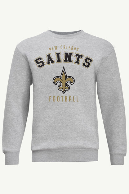 MENS NEW ORLEANS SAINTS SWEATSHIRT - Heather Grey