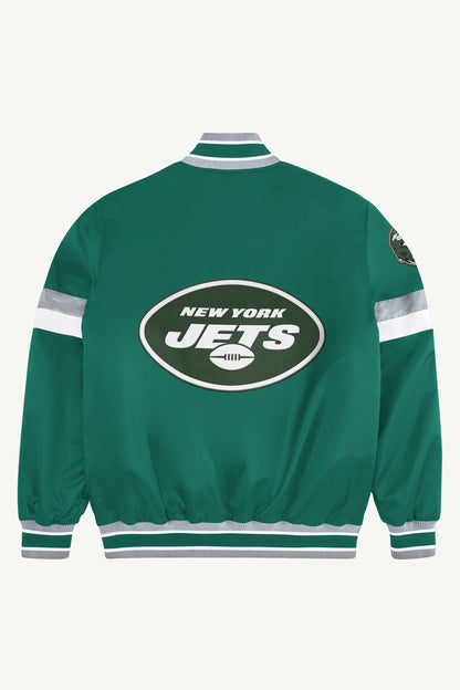 NEW YORK JETS HOME GAME VARSITY JACKET - Ny Jets