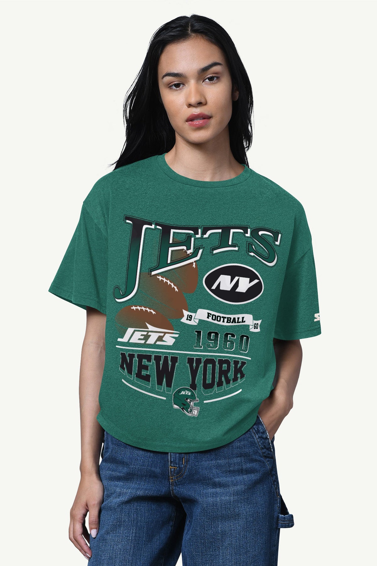 WOMENS NEW YORK JETS HALL OF FAME T SHIRT - Starter
