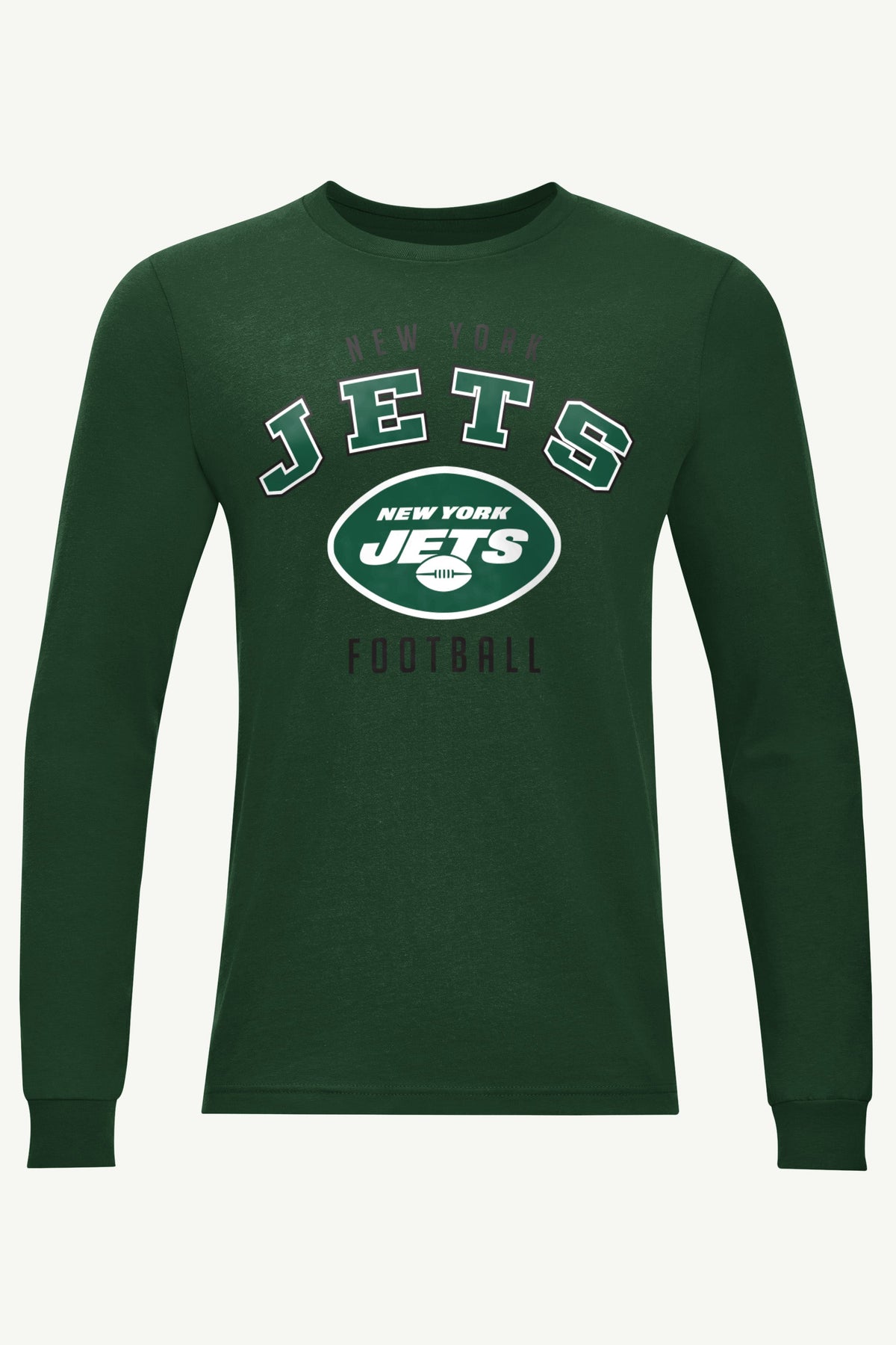MENS NEW YORK JETS LONG SLEEVE T SHIRT - Green