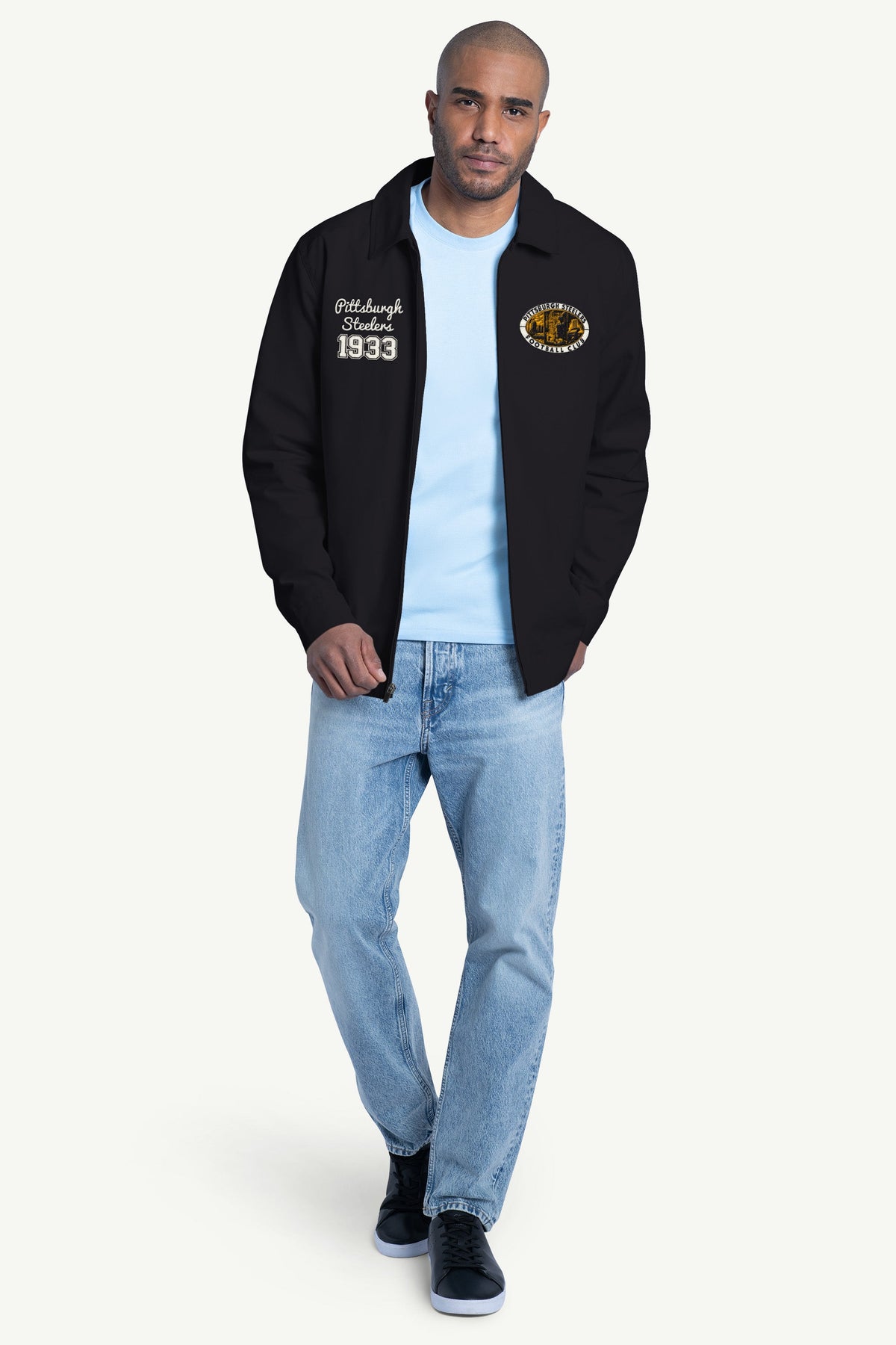 MENS PITTSBURGH STEELERS FRANCHISE FULL ZIP JACKET - Multi