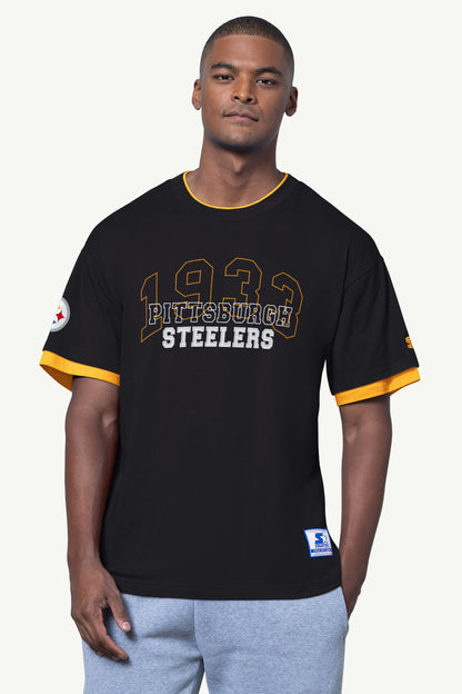 MENS PITTSBURGH STEELERS SHORT SLEEVE T SHIRT - Multi