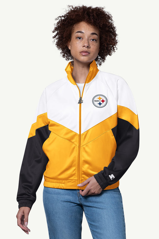 WOMENS PITTSBURGH STEELERS TEAMWORK TRACK JACKET - Starter