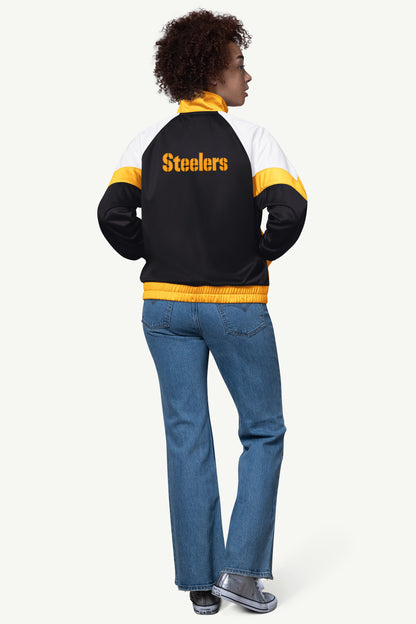 WOMENS PITTSBURGH STEELERS TEAMWORK TRACK JACKET - Starter