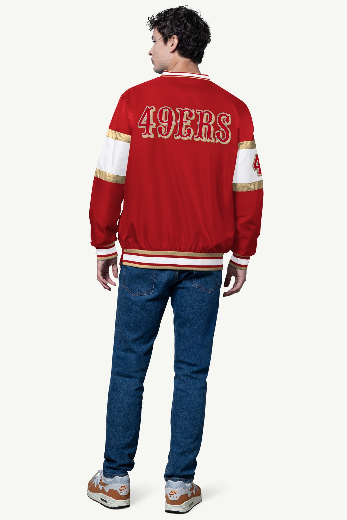 MENS SAN FRANCISCO 49ERS SIGNAL COLLAR PULLOVER - Starter