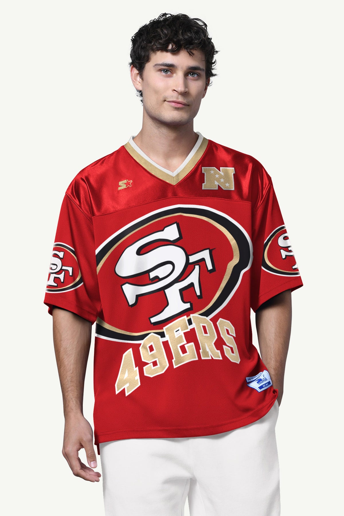 MENS SAN FRANCISCO 49ERS FORWARD PASS JERSEY - Starter