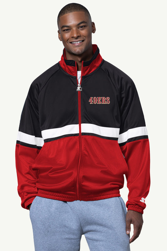 MENS SAN FRANCISCO 49ERS TRACK JACKET - Multi