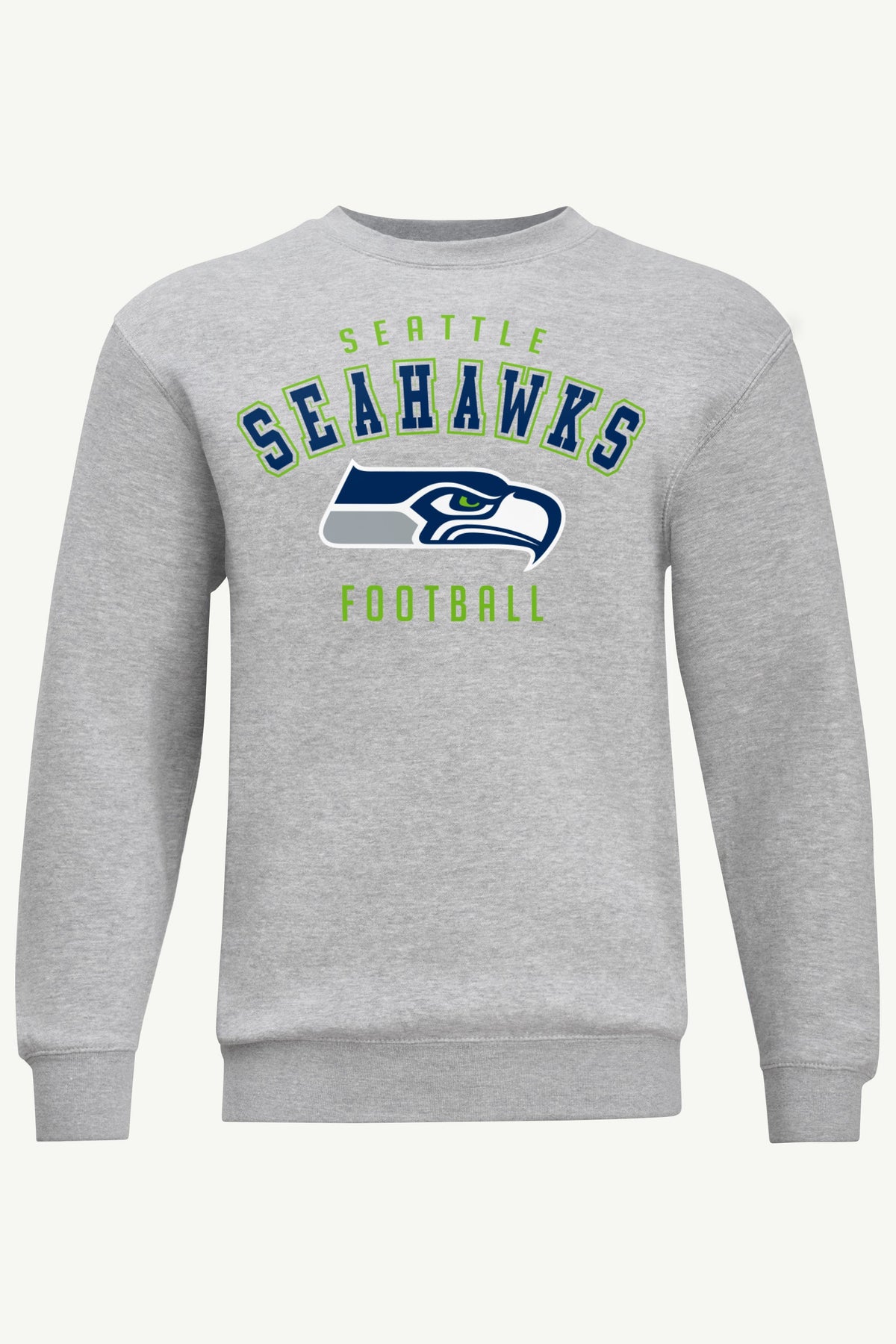 MENS SEATTLE SEAHAWKS SWEATSHIRT - Heather Grey
