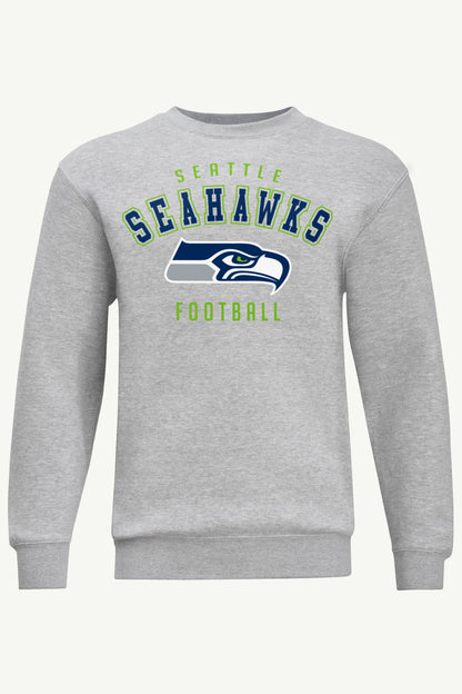 MENS SEATTLE SEAHAWKS SWEATSHIRT - Heather Grey