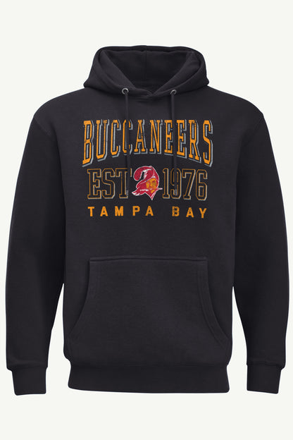 MENS TAMPA BAY BUCCANEERS RETRO HOODIE - Black