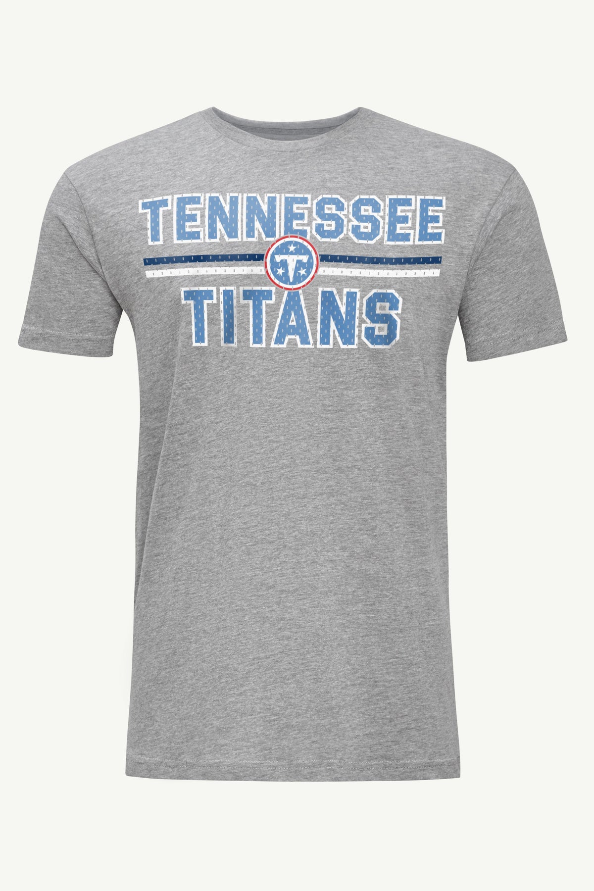 MENS TENNESSEE TITANS MESH LOOK T SHIRT - Heather Grey