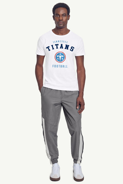 MENS TENNESSEE TITANS TEAM SHORT SLEEVE T SHIRT - White