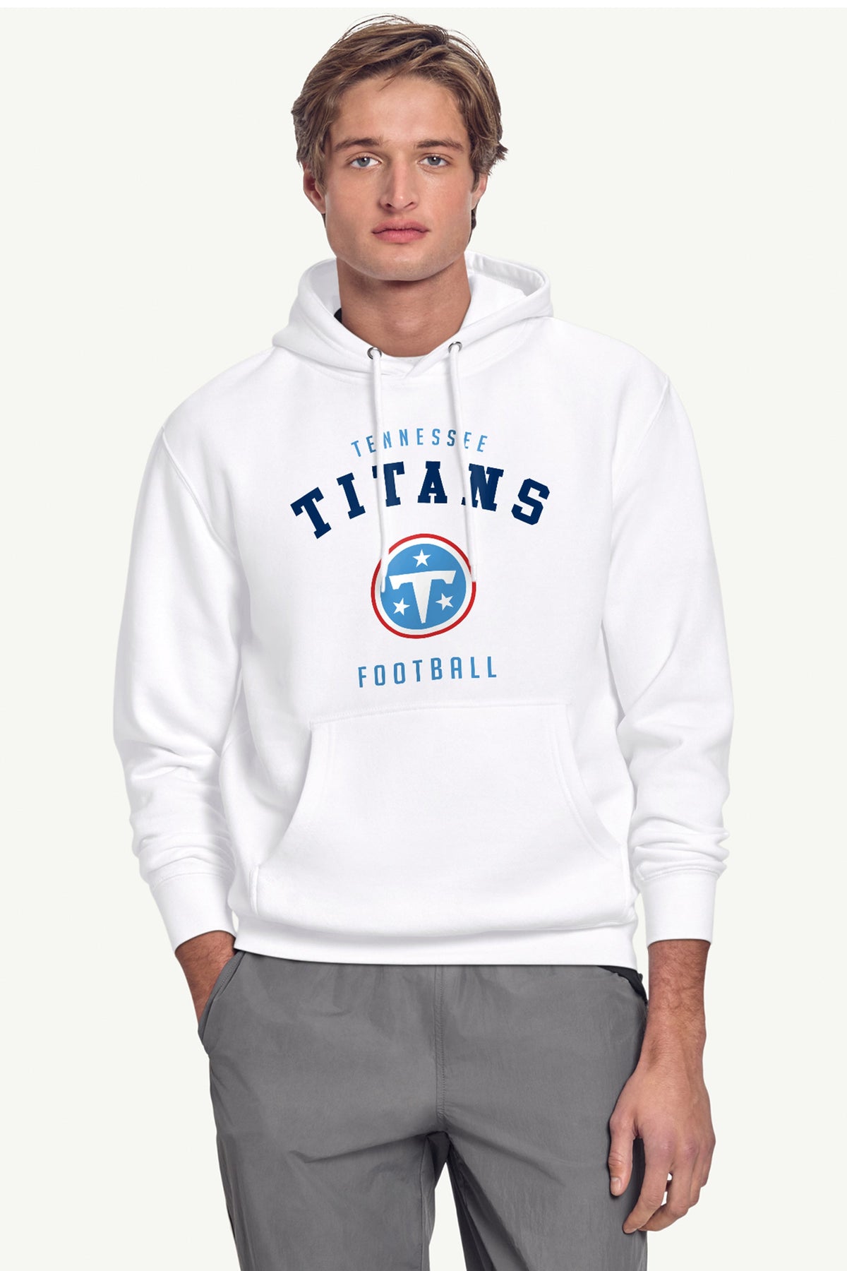 MENS TENNESSEE TITANS HOODIE - White