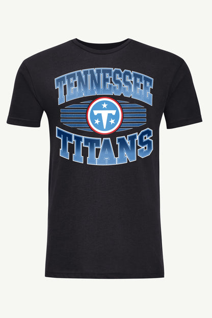 MENS TENNESSEE TITANS TEAM GRIT SHORT SLEEVE T SHIRT - Black