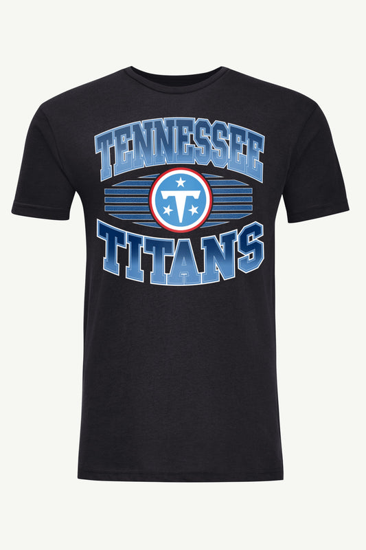 MENS TENNESSEE TITANS TEAM GRIT SHORT SLEEVE T SHIRT - Black