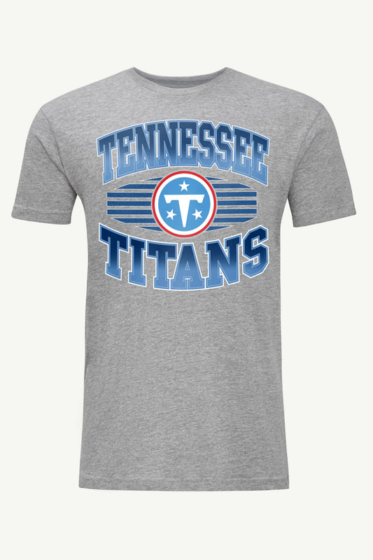 MENS TENNESSEE TITANS TEAM GRIT SHORT SLEEVE T SHIRT - Grey