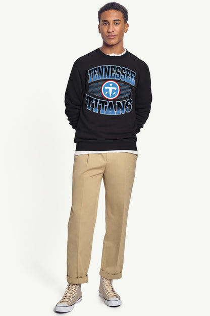MENS TENNESSEE TITANS TEAM GRIT SWEATSHIRT - Black