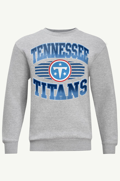 MENS TENNESSEE TITANS GRIT SWEATSHIRT - Heather Grey