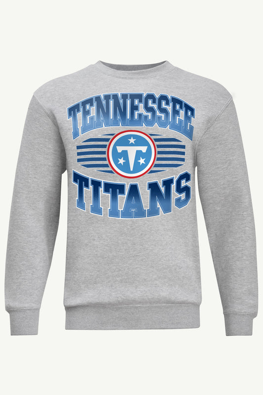 MENS TENNESSEE TITANS GRIT SWEATSHIRT - Heather Grey