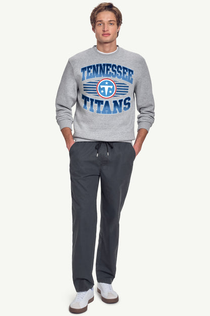MENS TENNESSEE TITANS GRIT SWEATSHIRT - Heather Grey