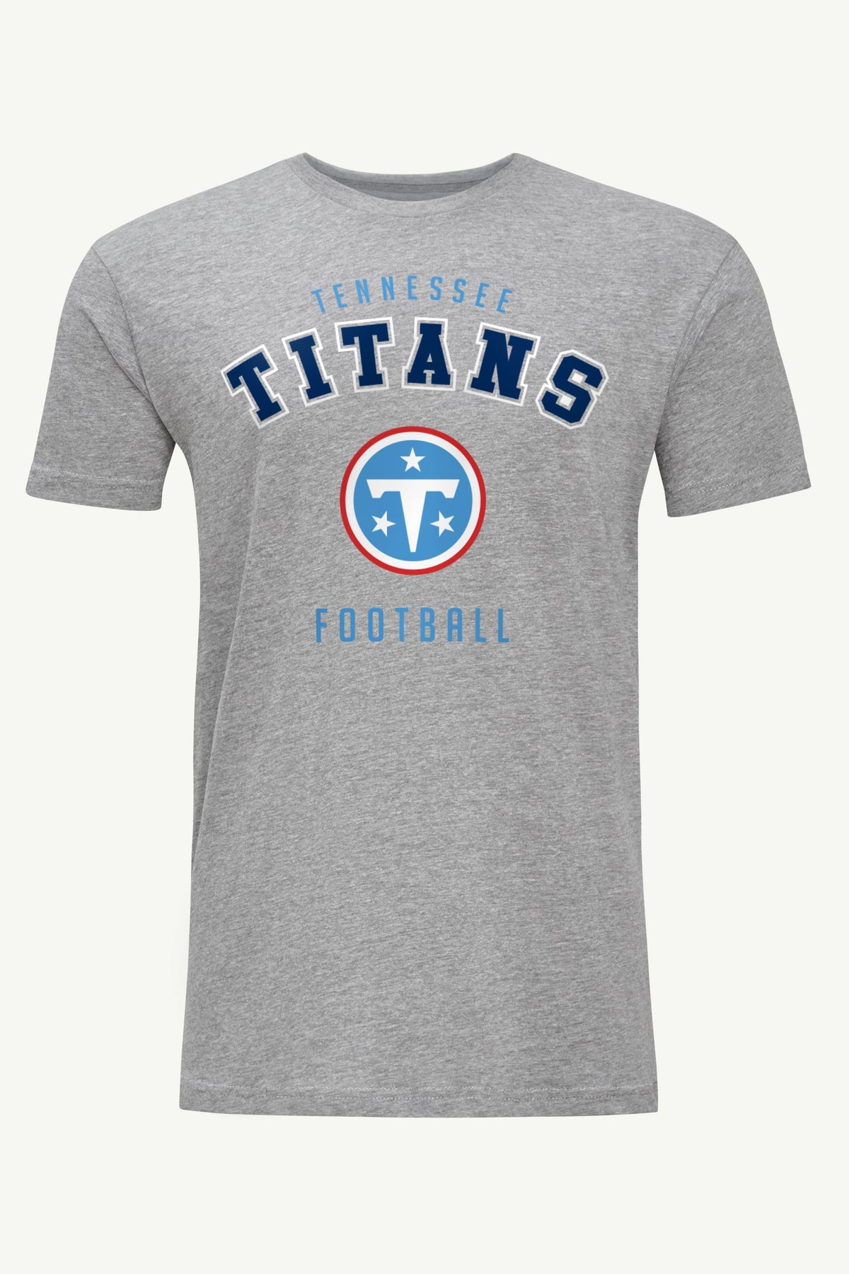 MENS TENNESSEE TITANS LOGO T SHIRT - Heather Grey