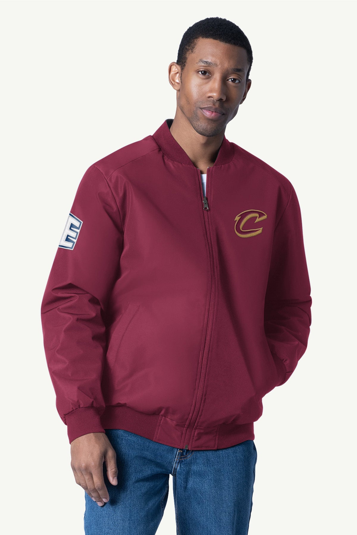 MENS CLEVELAND CAVALIERS REVERSIBLE JACKET - Multi