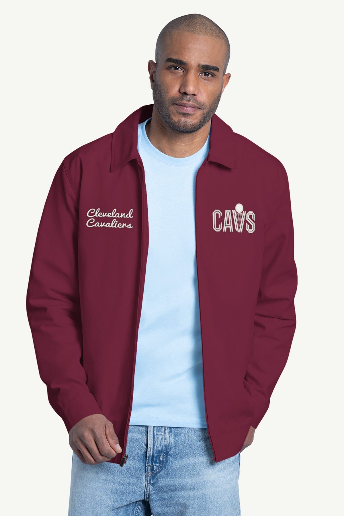 MENS CLEVELAND CAVALIERS FRANCHISE FULL ZIP JACKET - Multi
