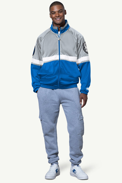 MENS DALLAS MAVERICKS VETERAN TRACK JACKET - Starter