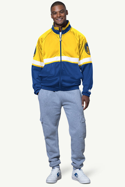 MENS GOLDEN STATE WARRIORS VETERAN TRACK JACKET - Starter