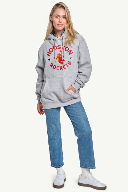 WOMENS HOUSTON ROCKETS  FOUNDING SEASON HOODIE - Grey