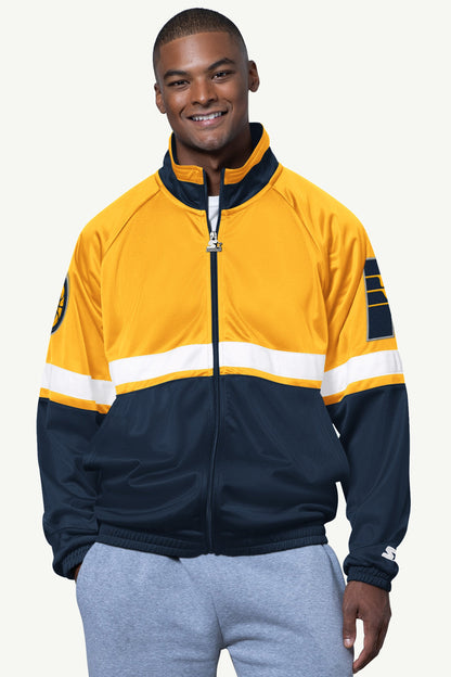 MENS INDIANA PACERS VETERAN TRACK JACKET - Starter