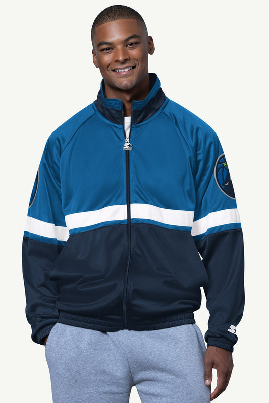 MENS MINNESOTA TIMBERWOLVES VETERAN TRACK JACKET - Starter