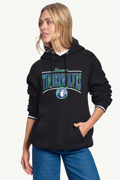 STARTER MINNESOTA TIMBERWOLVES ARCH HOODIE - Black