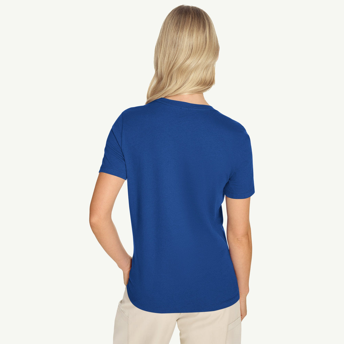 WOMENS NEW YORK KNICKS FOREVER SHORT SLEEVE T SHIRT - Royal