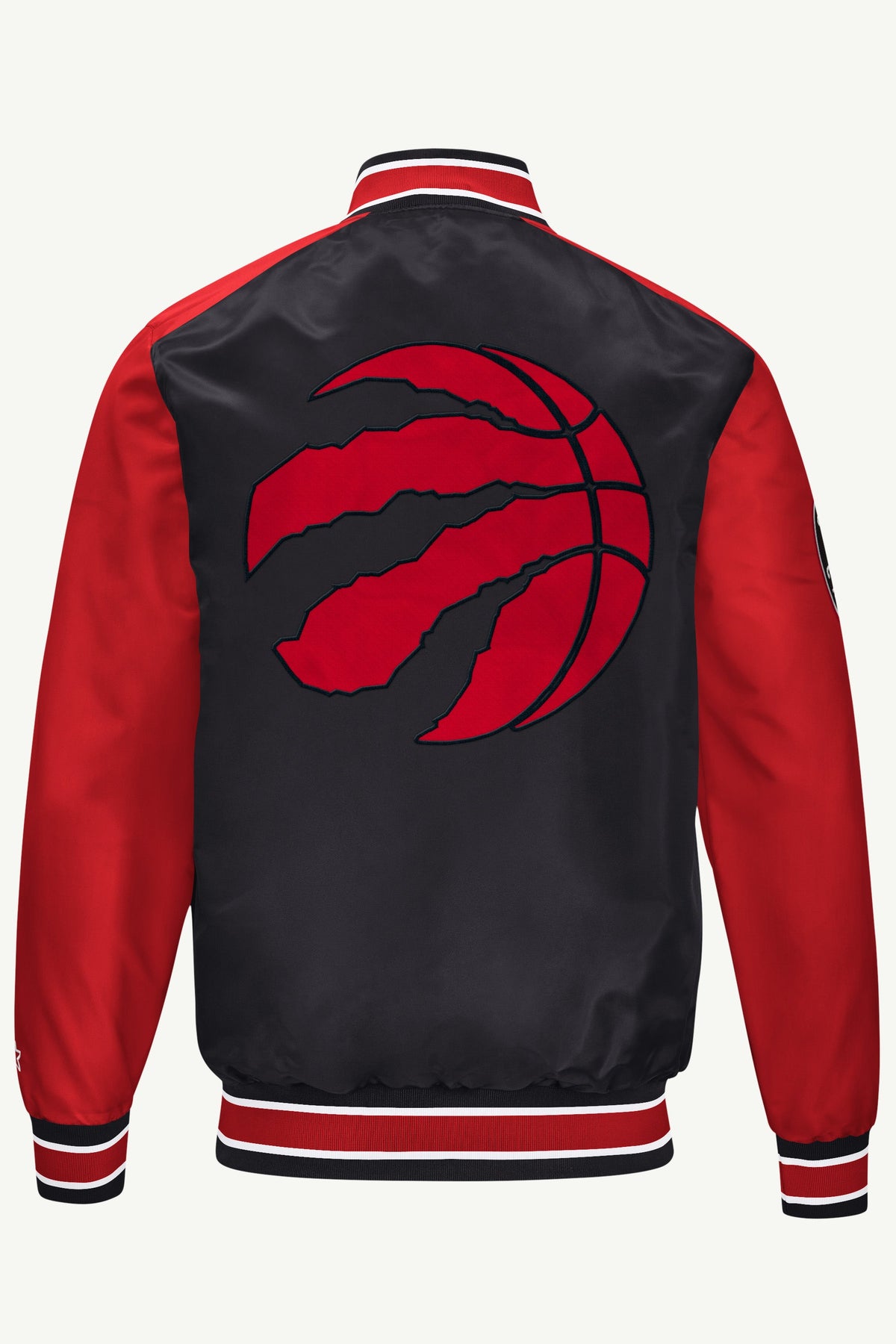 MENS TORONTO RAPTORS SATIN VARSITY JACKET - Starter