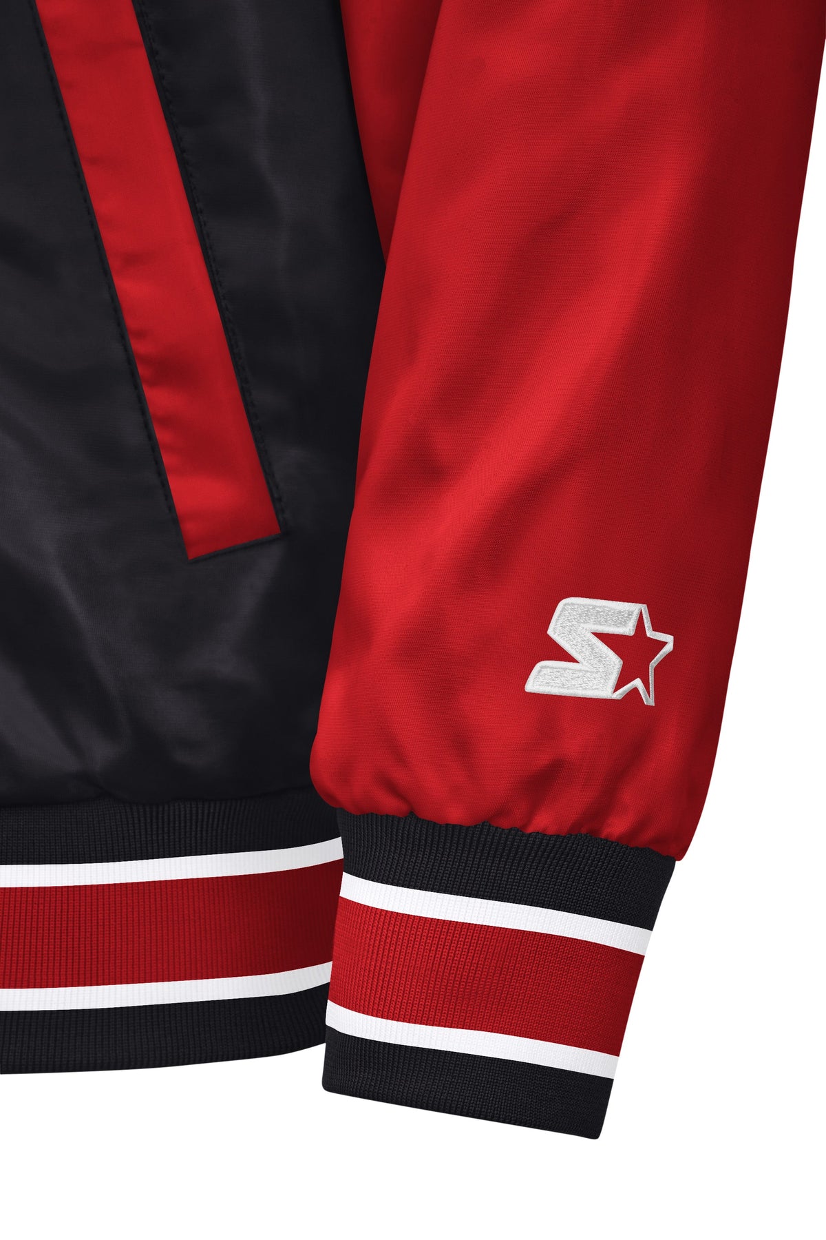MENS TORONTO RAPTORS SATIN VARSITY JACKET - Starter