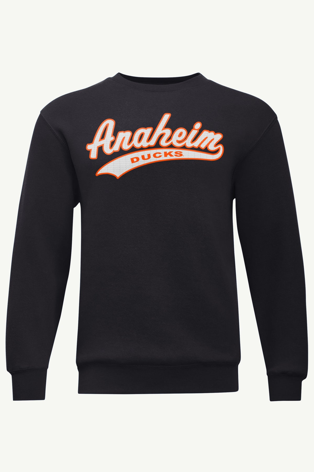 MENS ANAHEIM DUCKS TAILSWEEP SWEATSHIRT - Black